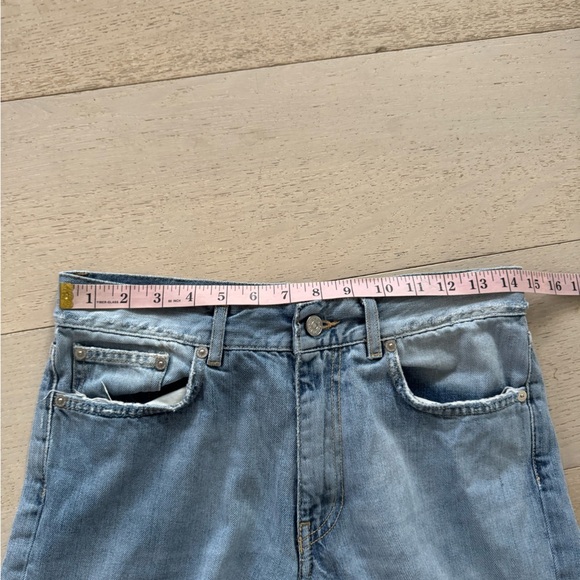 ACNE Studios Boyfriend Fit High Waisted Light Wash Boy Water Jeans - Picture 6 of 11